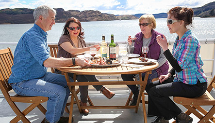 small boat cruises scottish islands